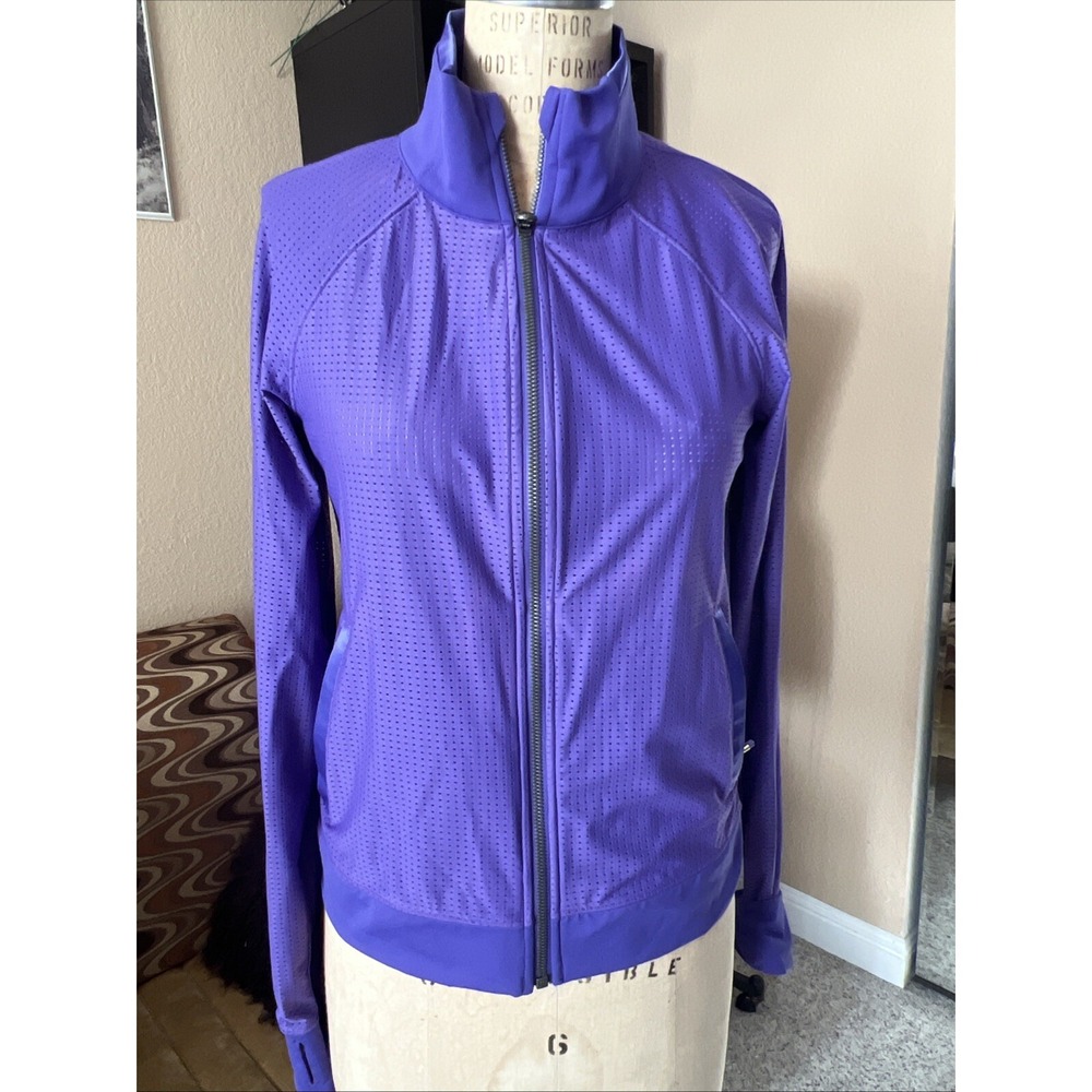 LULULEMON New Women's Short jacket Sz 6 Lilac Light Unlined Breathable